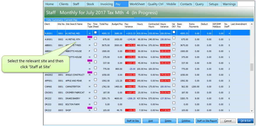 Processing Pay Cycle 3