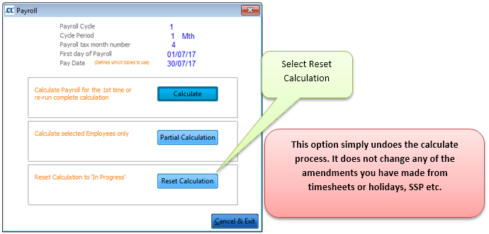 Processing Pay Cycle 16