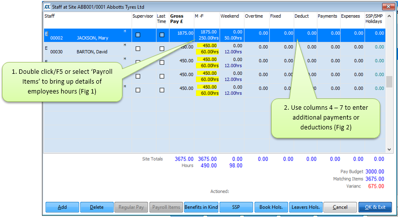 Processing Pay Cycle 4