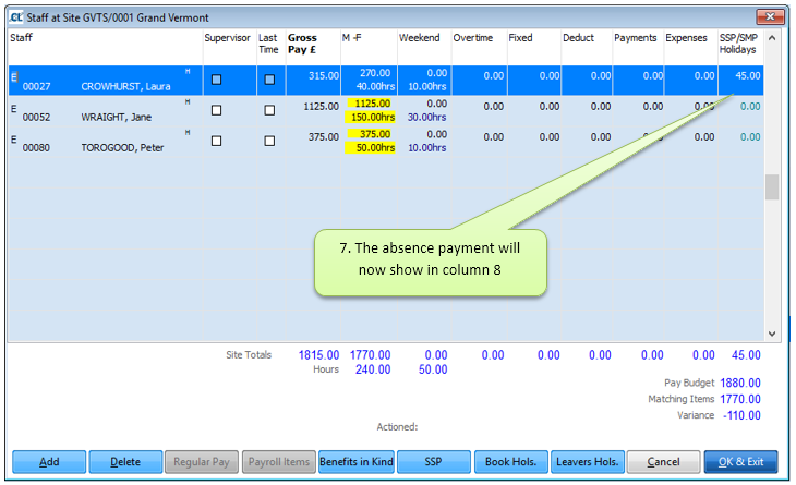 Processing Holidays 5