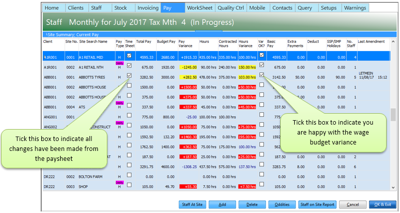 Processing Pay Cycle 13