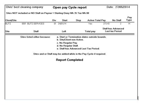 Processing Pay Cycle 2
