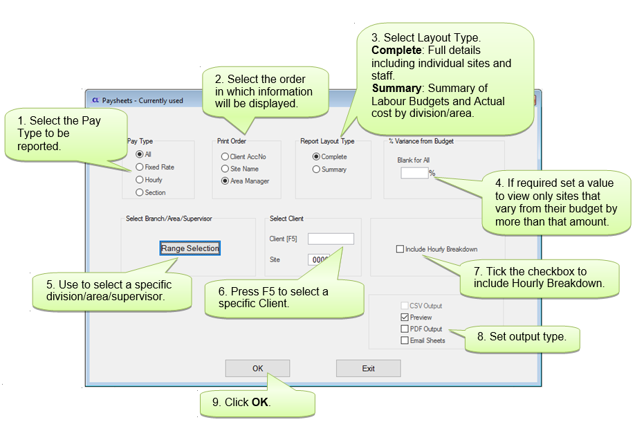 PayCycleReportsPaysheets