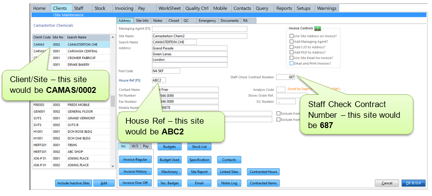 Managing Stock > Issuing Stock